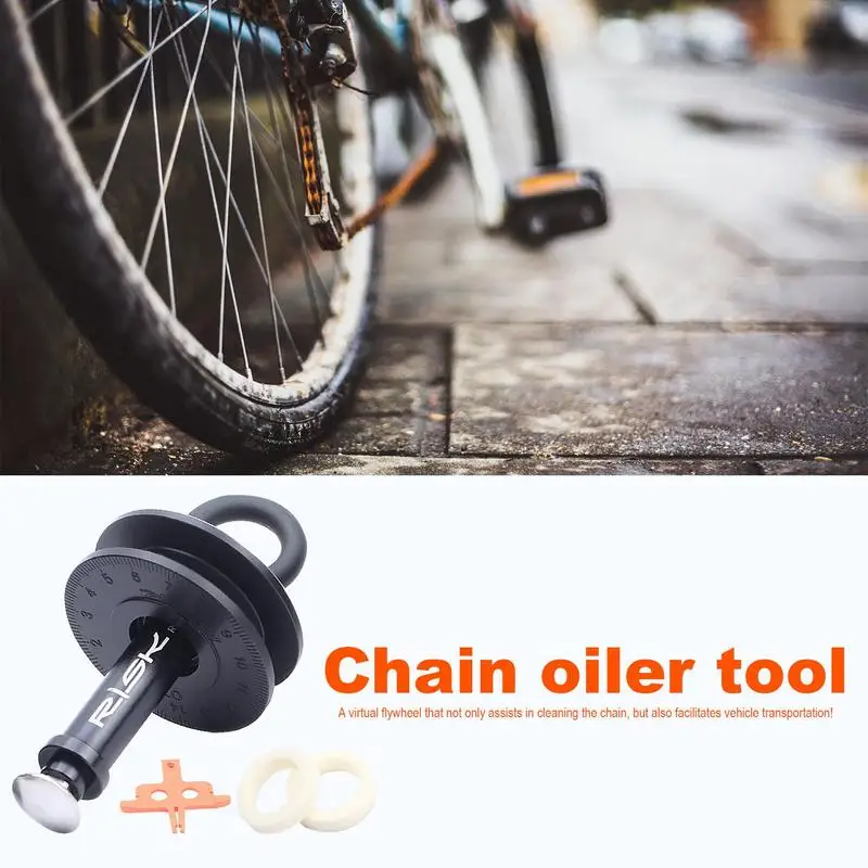 Road Bike Chain Holder Bicycle Cycling Oiler Dummy Sleeping Hub Mountain Road Bike Quick Release Measuring Tool Chain Keeper