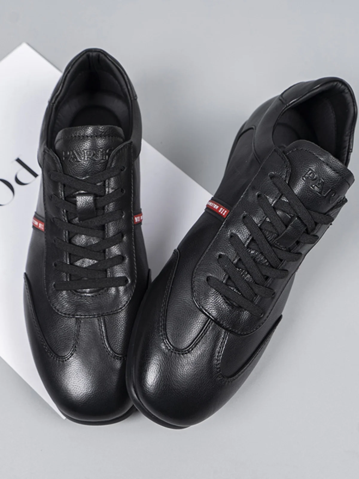 اليدوية الجلود في الهواء الطلق عادية oes الرجال شريط أحمر التعادل دائم المطاط تسولي ارتداء مقاومة المنخفضة قطع Ci في الهواء الطلق Sle #1