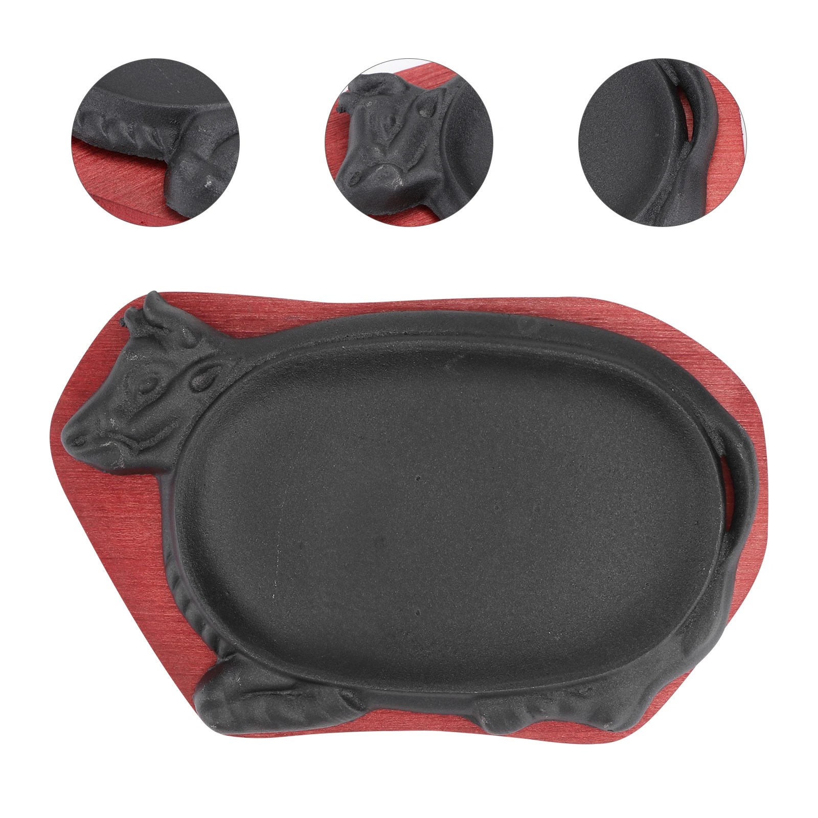 

Cast Iron Easy Clean BBQ Bbq Dish Roasting Tray Metal Baking Dish Roasting Tray Metal Baking Oven Grilling Pan