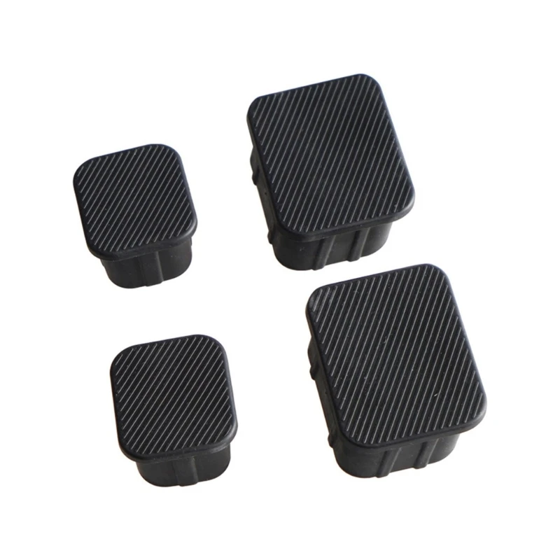 4pcs Front Axles Rubber Plugs Cover Set Protections Caps Protective Rubber End Caps Water Resistant Rubber Caps for Vehicle