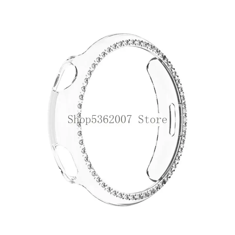 ความต้านทานต่อแรงกระแทกที่เปล่งประกายฝาครอบฝาครอบห่อหุ้มสำหรับดู 5 smartwatch 40jb