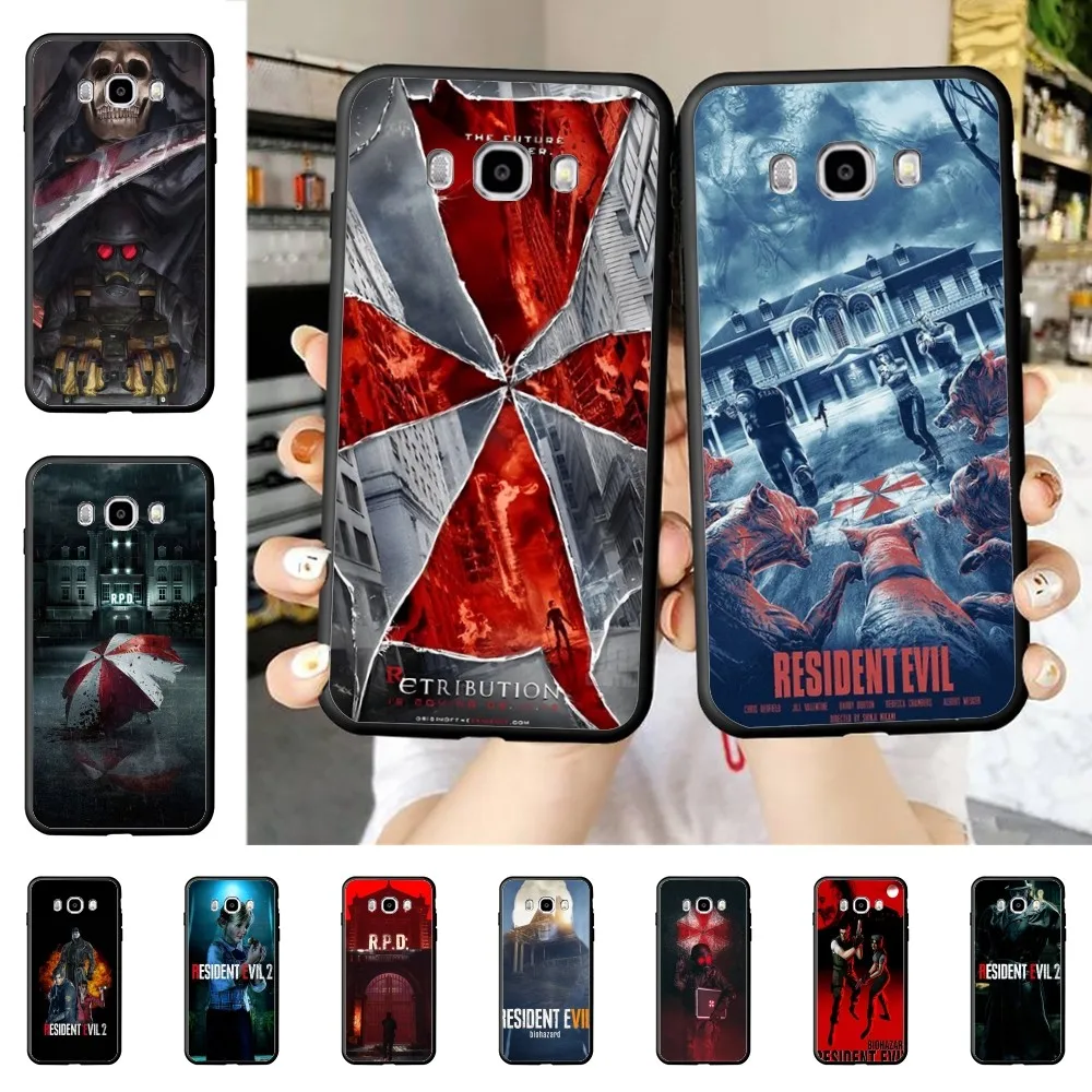 R-RESIDENT E-EVIL Phone Case For Samsung J 7 plus 7core J7 neo J6 plus prime J6 J4 J5 Mobile Cover