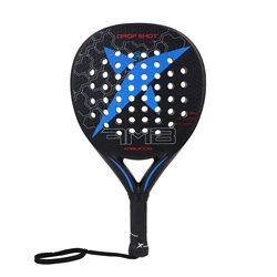 Padel Tennis Racket with Cover Bag Carbon Fiber Padel Racket EVA Teach Rubber Paddle Rackets Paddle Shovel