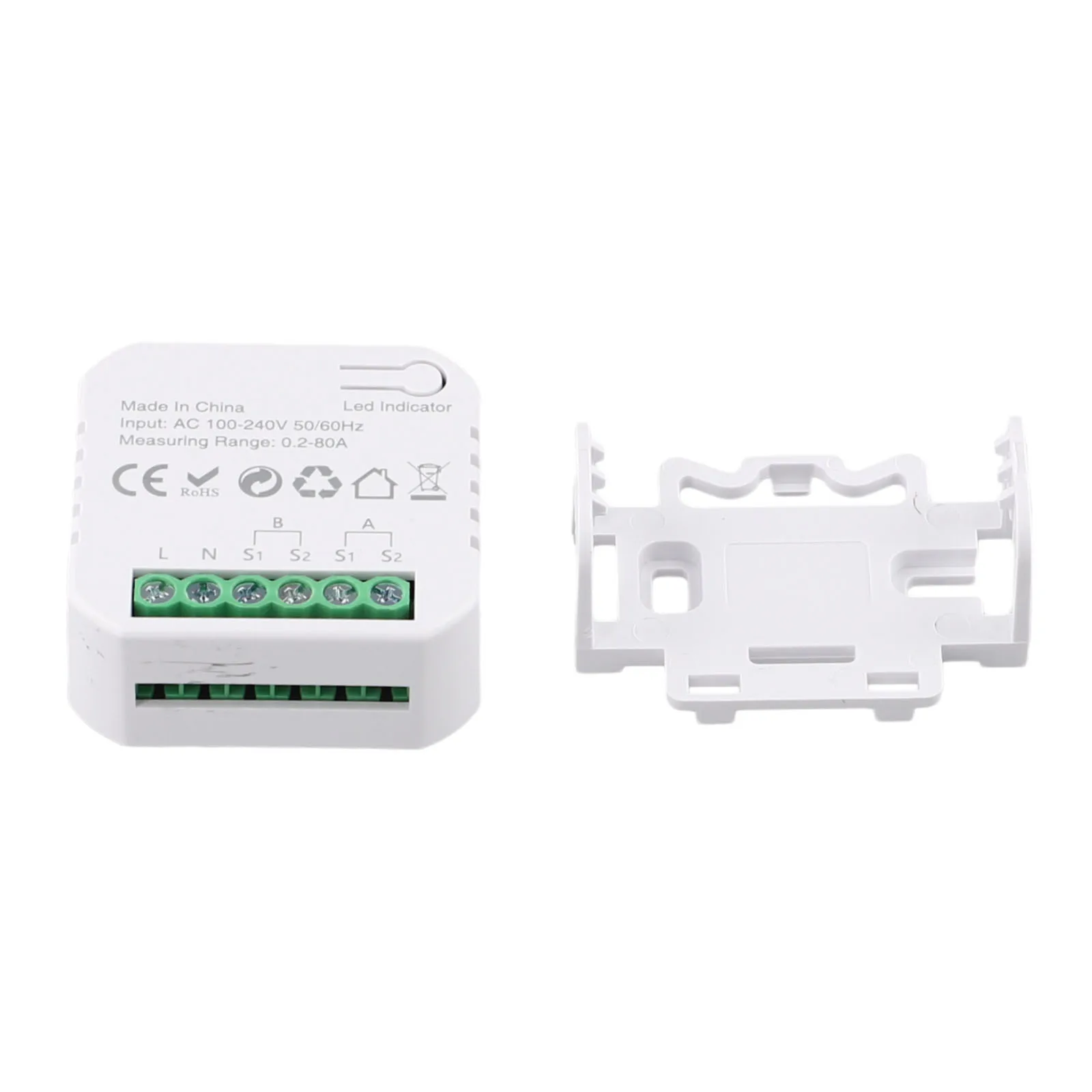 100-240V 50/60Hz for Power Meter For Tuya Wifi for Smart for Power Meter With Current Transformer Clamp Energy Monitoring