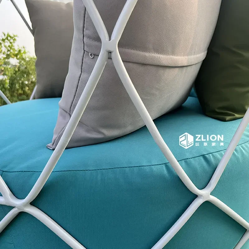 YAO Outdoor Garden Swing Hanging Basket Single Hanging Chair Cradle for Balcony Leisure Indoor Use