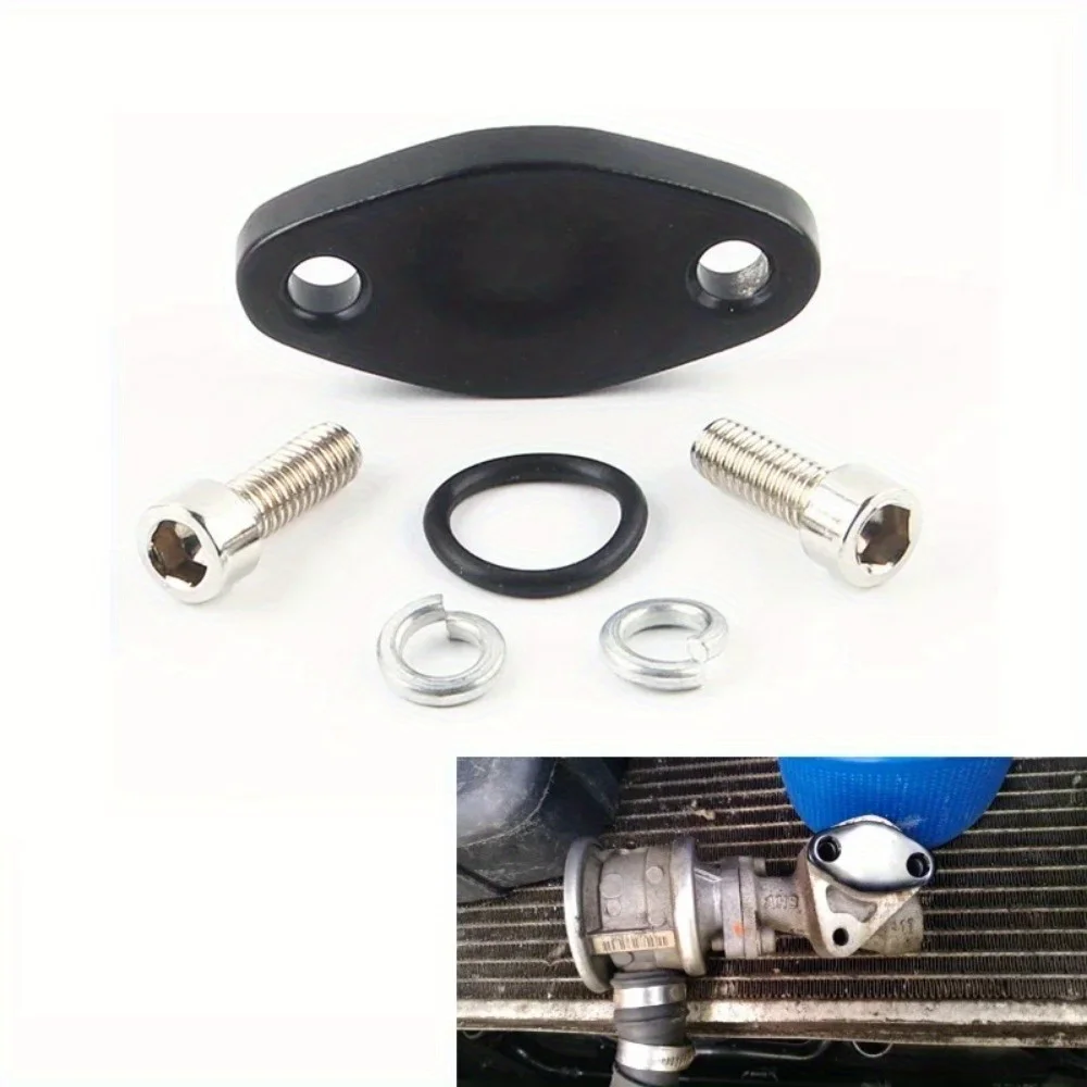 

1 комплект автомобильных аксессуаров для VW Audi 1.8T 1.8 T блок впрыска воздуха Off Plate комбинированный клапан удаление SAI MK4 B5