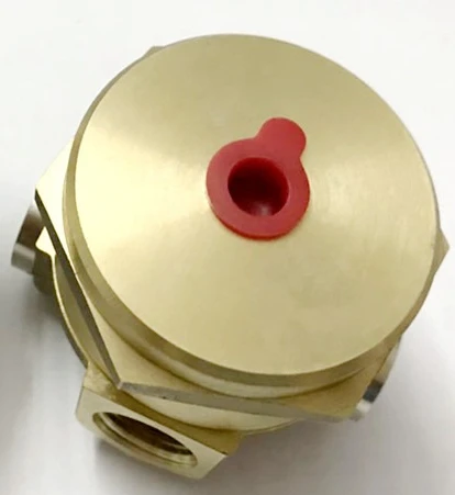 

Diesel Mobile Screw Air Compressor Shutdown Vent Valve G1/4 All Copper Vent Valve