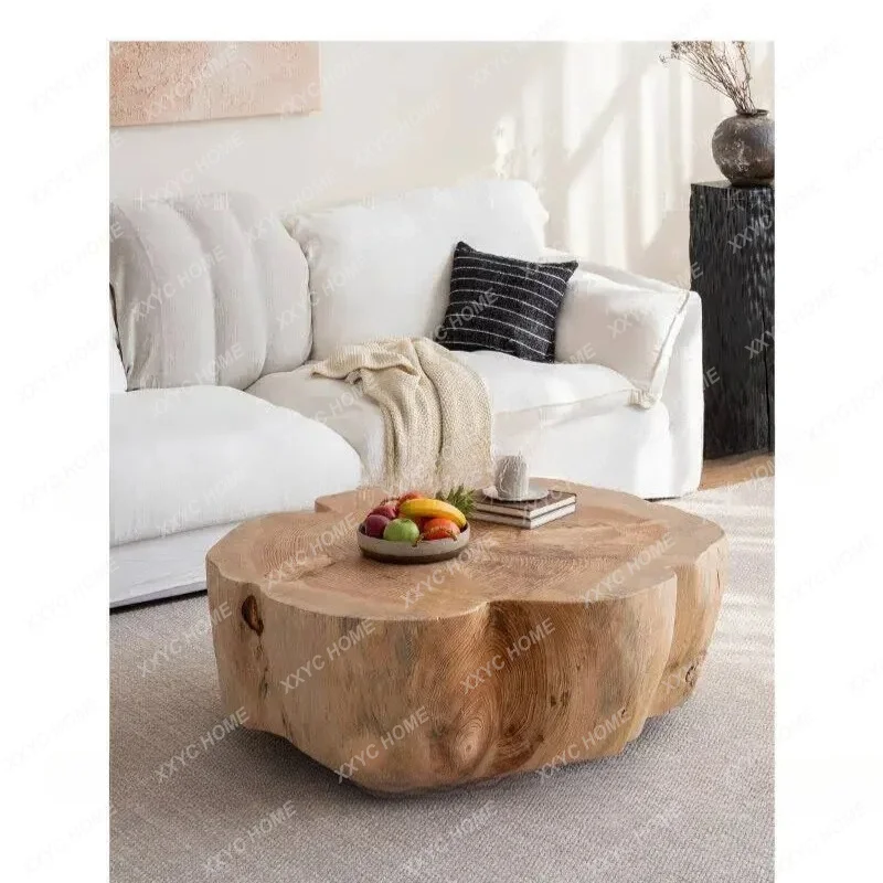 XX Wood Coffee Table Living Room Luxury  Simple Cute  Coffee Table Service Service  Salon Furniture