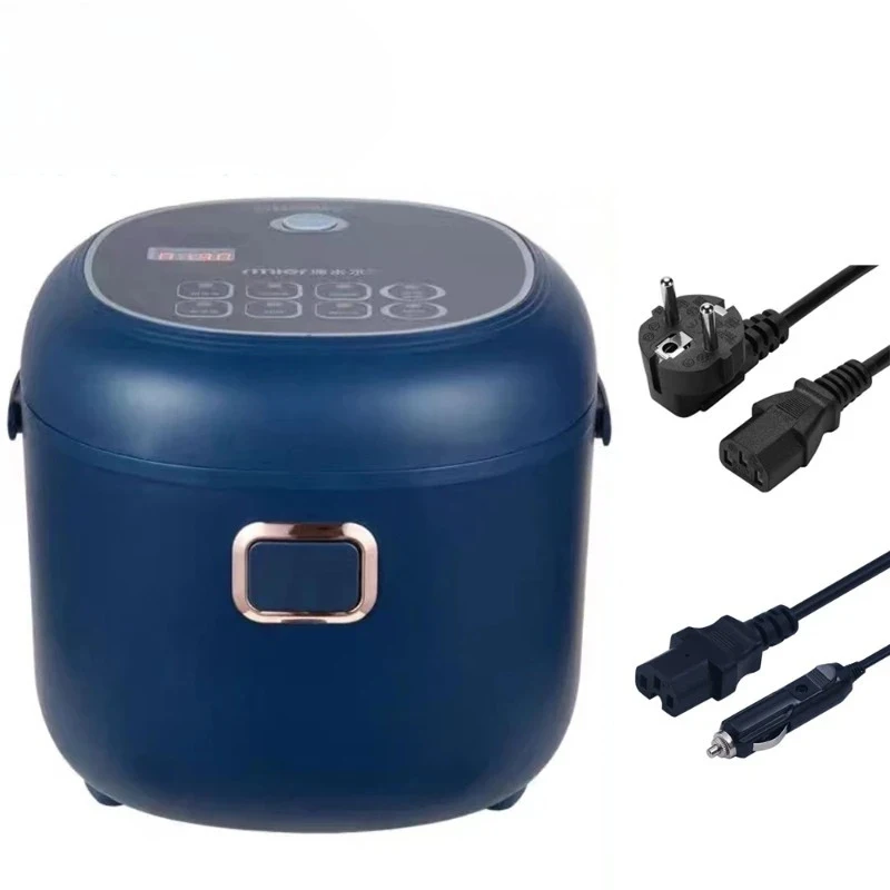 Blue ColorV V V L Rice Cooker Travel in Car or Truck or Home Use
