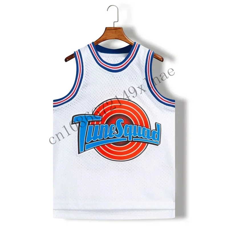 Movie Cosplay Costumes Space-Jam Tune-Squad #23 #1 BUGS #10 LOLA #22 Murray Bunny Children Kid Basketball Jersey Stitched CMMN13