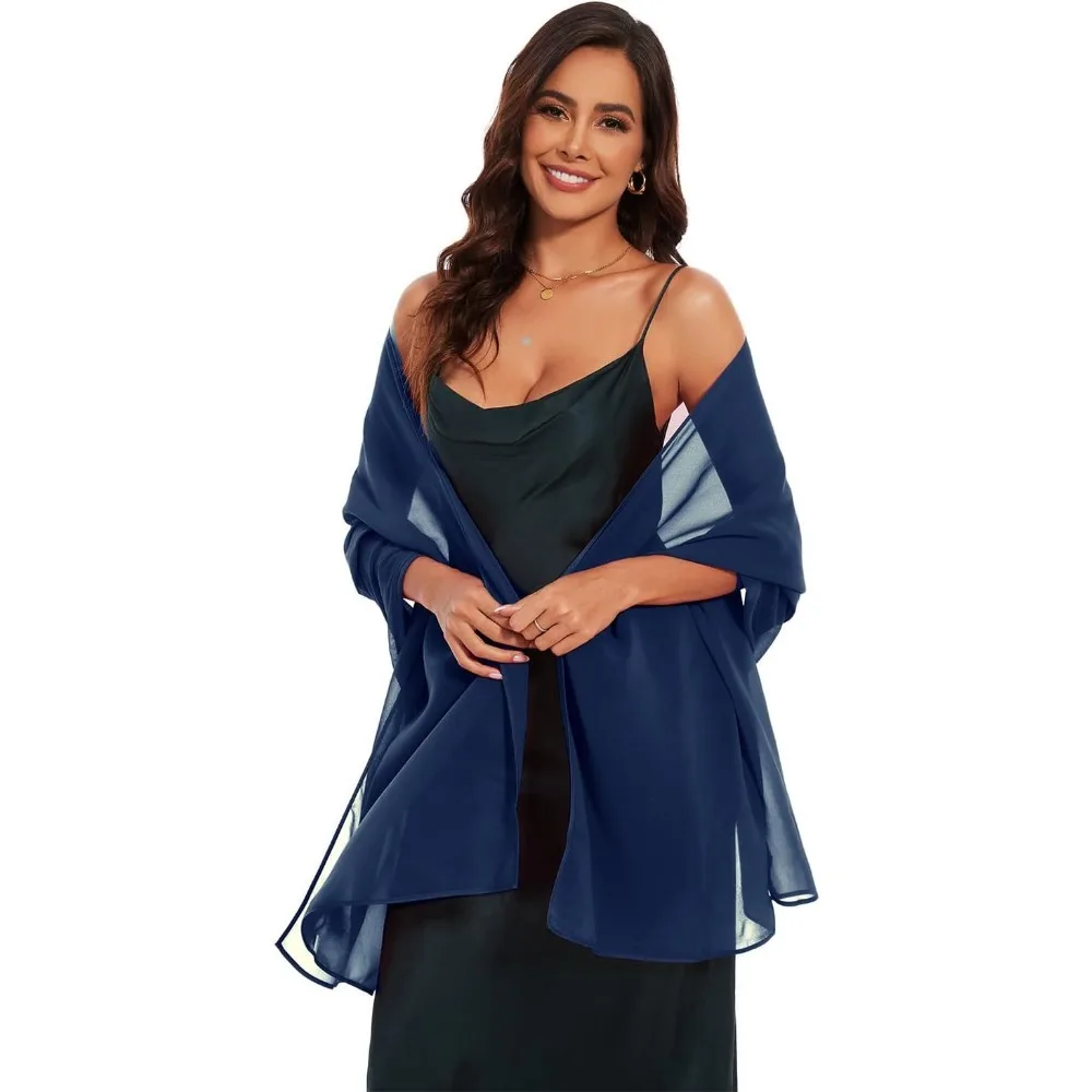 Shawls and Wraps for Women Evening Formal Dresses Chiffon Wedding Shawl Wraps  Scarve