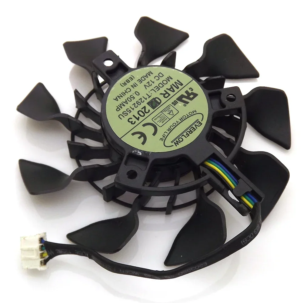 T129215SU 12V 0.5A 85mm Per ASUS GTX670 GTX760-DCMOC-2GD5 GTX 970 Mini Ventola di raffreddamento della scheda grafica