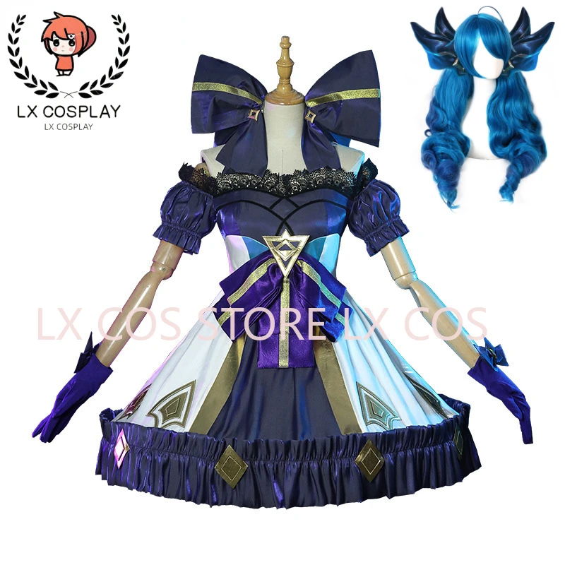 

Game Gwen Cosplay Costume Anime Hallowed Seamstress Wig Sexy Woman Battle Lolita Uniform Halloween Loli Daily Dress