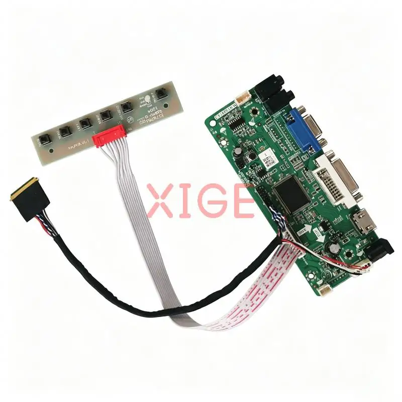 

Controller Board Fit N184H6 N184HGE LTN184HT05 N164HGE LVDS 40-Pin Laptop Monitor Panel 1920x1080 1920*1080 VGA DVI HDMI Kit DIY