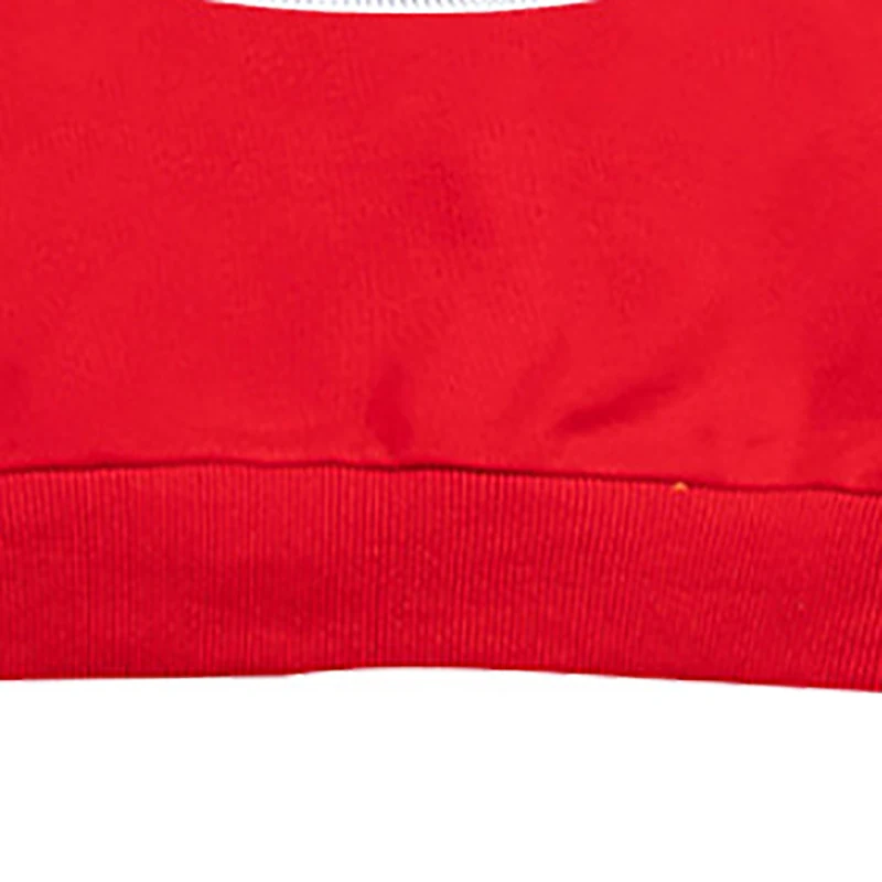 Sudaderas rojas con capucha para niños, ropa de algodón con dibujos animados de coches, otoño y primavera, 2024