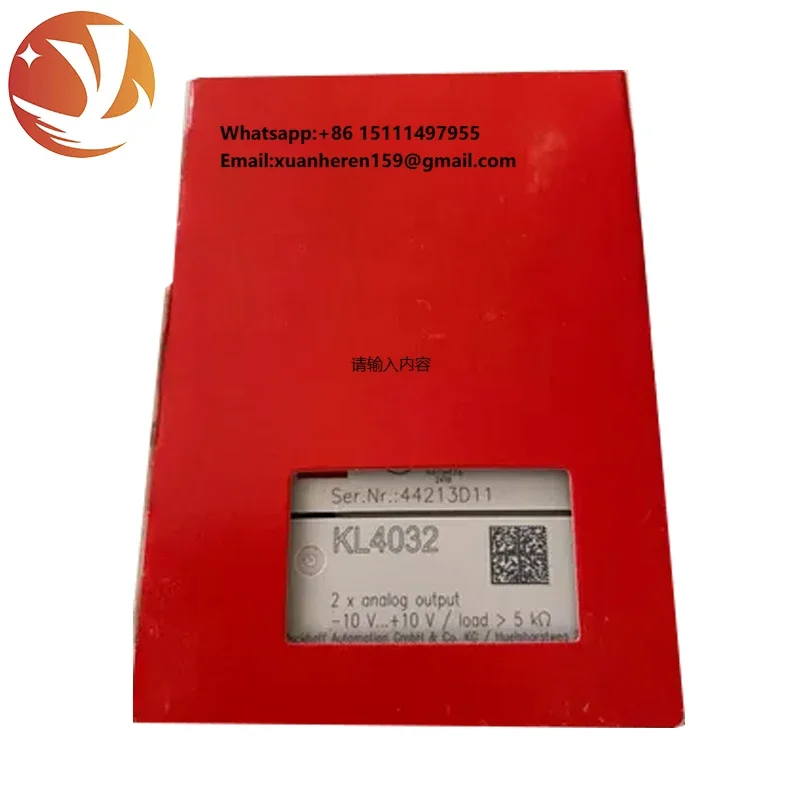 The Brand-new Original PLC Controller Is Suitable for the Terminal of the KL4032 Module.
