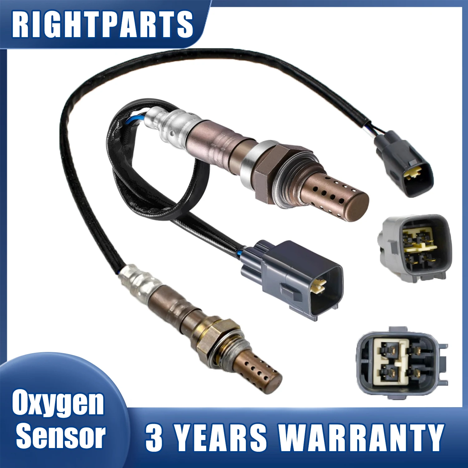 2PCS O2 Oxygen Sensor 89465-50120 89465-50130 For Lexus LS430 GS430 SC430 4.3L 3UZFE 2001-2010 NO# 8946550120 & 8946550130