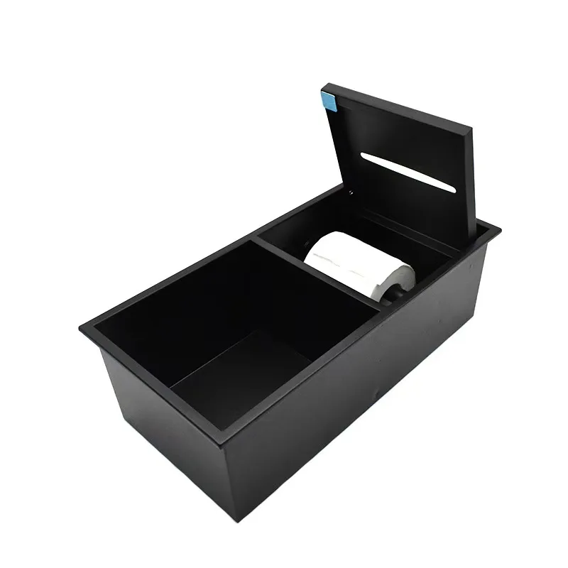 304 Stainless Steel Niche Toilet Hidden Trash Can Embedded in Tissue Box Concealed Toilet Niche Can Be Customized