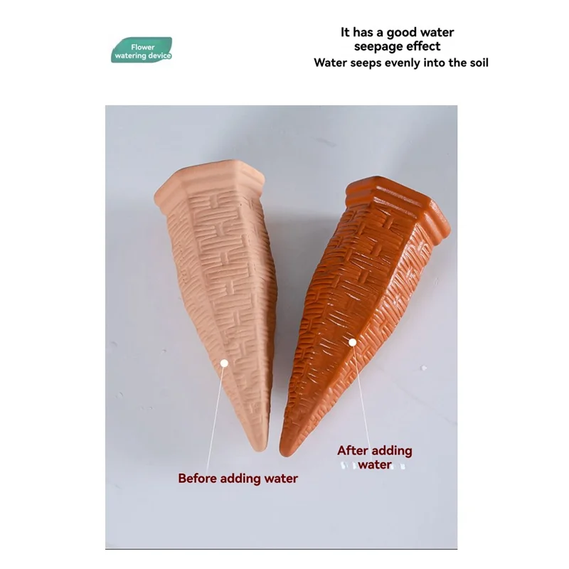 

A93Z 12 Pack Plant Watering Stakes Automatic Plant Waterers For Vacations, Plant Watering Devices For Indoor Outdoor Plants