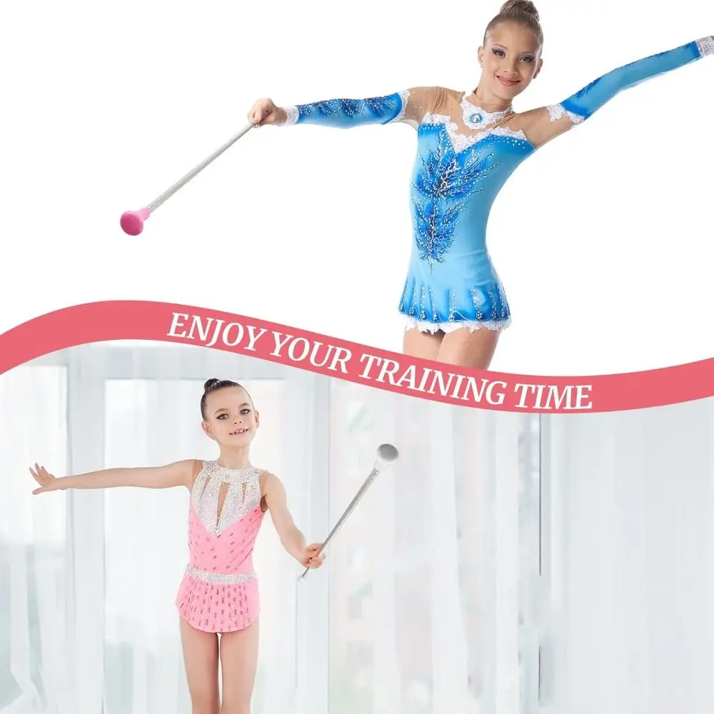 Stainless Steel Marching Baton Balanced Lightweight Twirling Baton Professional Gymnastics Parade Stick Performance Arts view 3