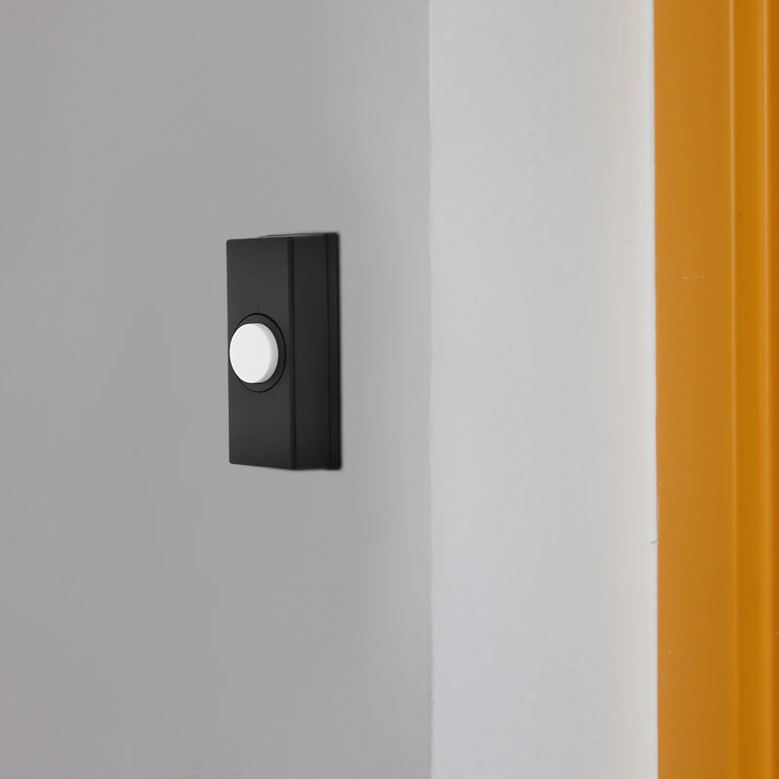 Bouton-poussoir de porte à la mode, bouton de sonnerie de porte, bouton de sonnette à la maison, bouton e à la mode, remplacement du bouton-poussoir de porte