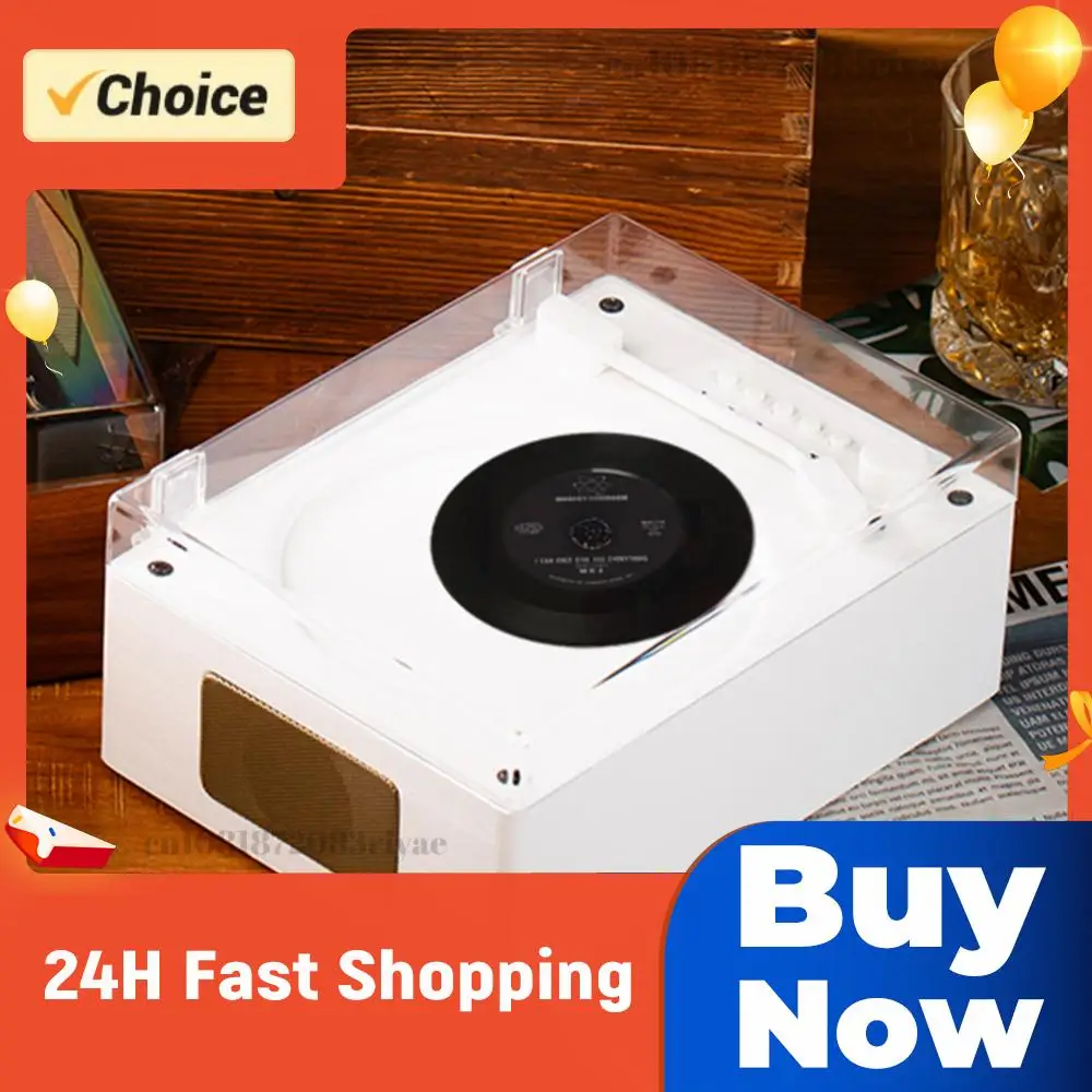 

Портативный CD-плеер, перезаряжаемый, с пультом дистанционного управления, настольный CD-плеер, совместимый с Bluetooth 5.0, поддержка CD, BT, USB, 3,5 мм, AUX, домашний декор