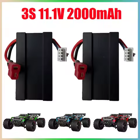 11.1V 2000mAH 3S Lithium Battery Charger 7.4v Battery RC Hobby Dropship Wholesale Lithium Battery for 9522/9522PRO