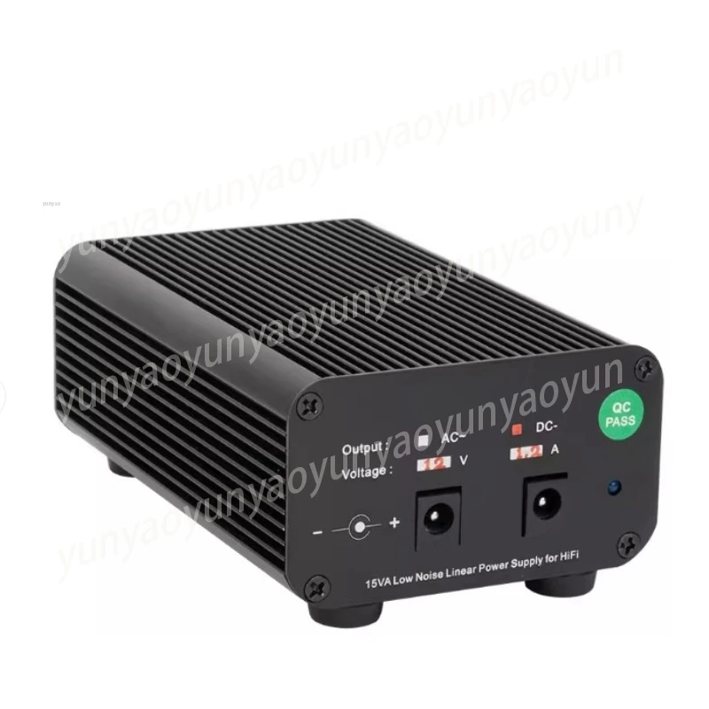 LPS15 DC Regulated HiFi Linear Power Supply 5V 9V 12V 15V USB Stable Voltage Adapter for Light Cat Set‑Top Box Audio Device