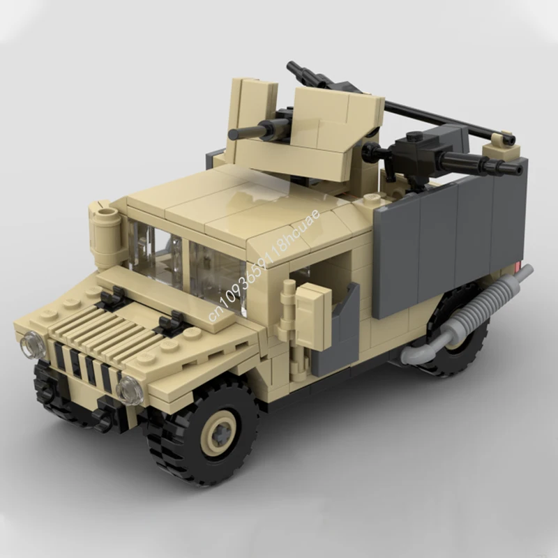 

304 шт. MOC HMMWV модифицированный пистолет-грузовик строительные блоки решают проблему творчества подростковый коллекционер для взрослых Рождественская игрушка в подарок