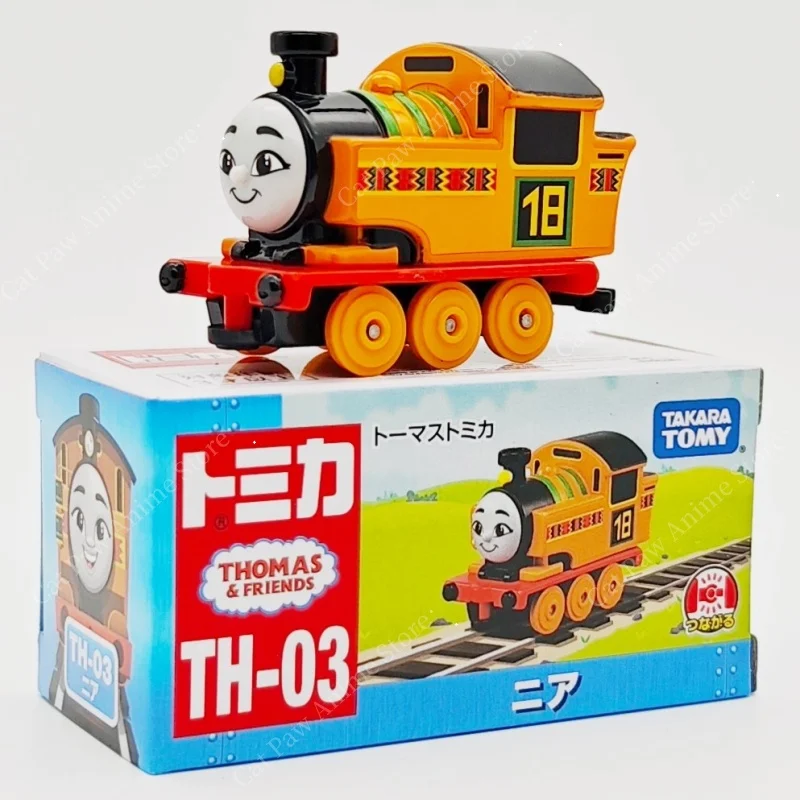

Набор поездов-моделей Takara Tomy Thomas & Friends Th-01 из литого металла — коллекционная игрушка в подарок для мальчиков, включает Томаса и Перси