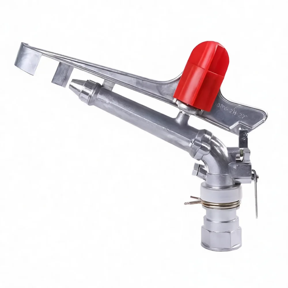 1 Inch Spray Automatic Rotating Sprinkler For Farming Garden Irrigation Lawn Watering Dust Control Adjustable Mist Nozzle