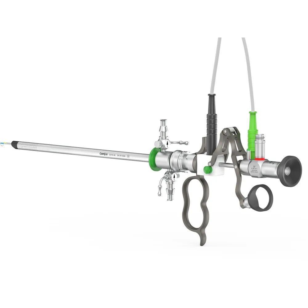 2026 New Camjoy Urology BRS108B2 Bipolar Resectoscope With Titanium Active Working Element 24fr Electric Instrument Set