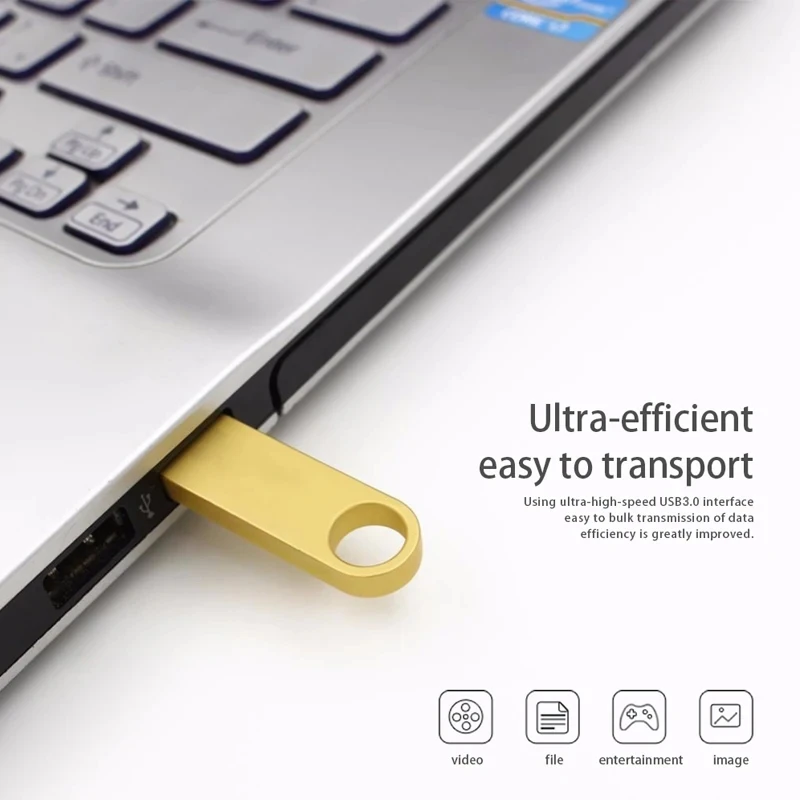 ZSUIT-Pen Drive USB à prova d'água, Pendrive, Metal Stick, Logotipo personalizado, 2.0, 3.0, E9, 8GB, 16GB, 32GB, 128GB, 64GB, 50 unidades