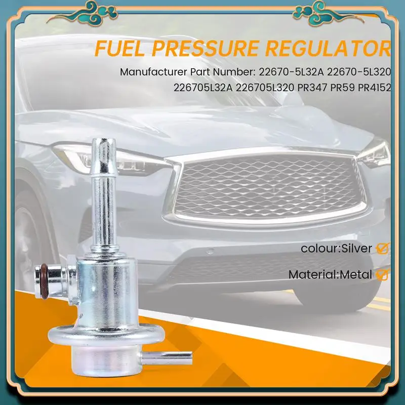 

Latest Fuel Injection Pressure Regulator PR347 For Nissan PATHFINDER 22670-5L32A 22670-5L320