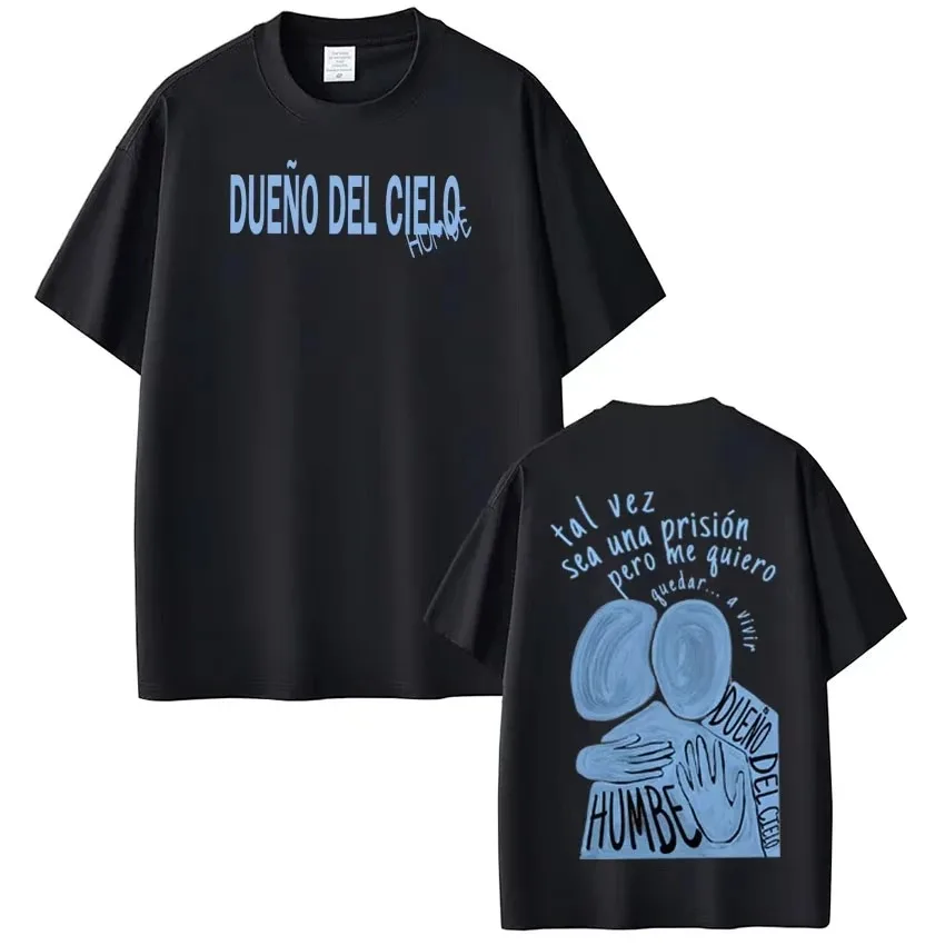 Camisetas con estampado de Humbe de Dueno Del Cielo Tour 2026, camiseta de moda para hombres y mujeres, camisetas informales de algodón de alta calidad para verano