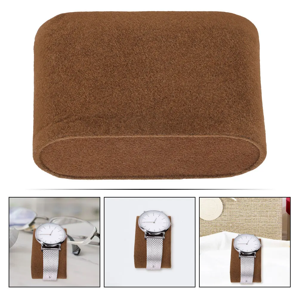 

8 шт. мягких подушек для демонстрации часов, удобных для хранения в коробке, для браслетов, ювелирных изделий, демонстрационных подушек для часов
