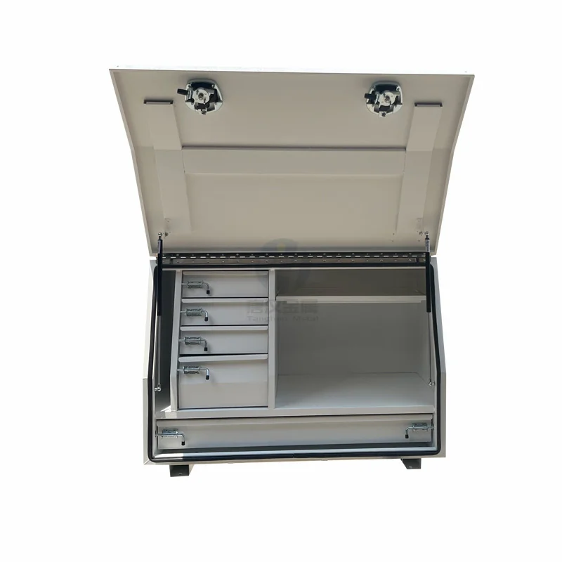 Custom Strength Tightness Tool Organizer Steel Toolbox for Full Size Pickup/Truck