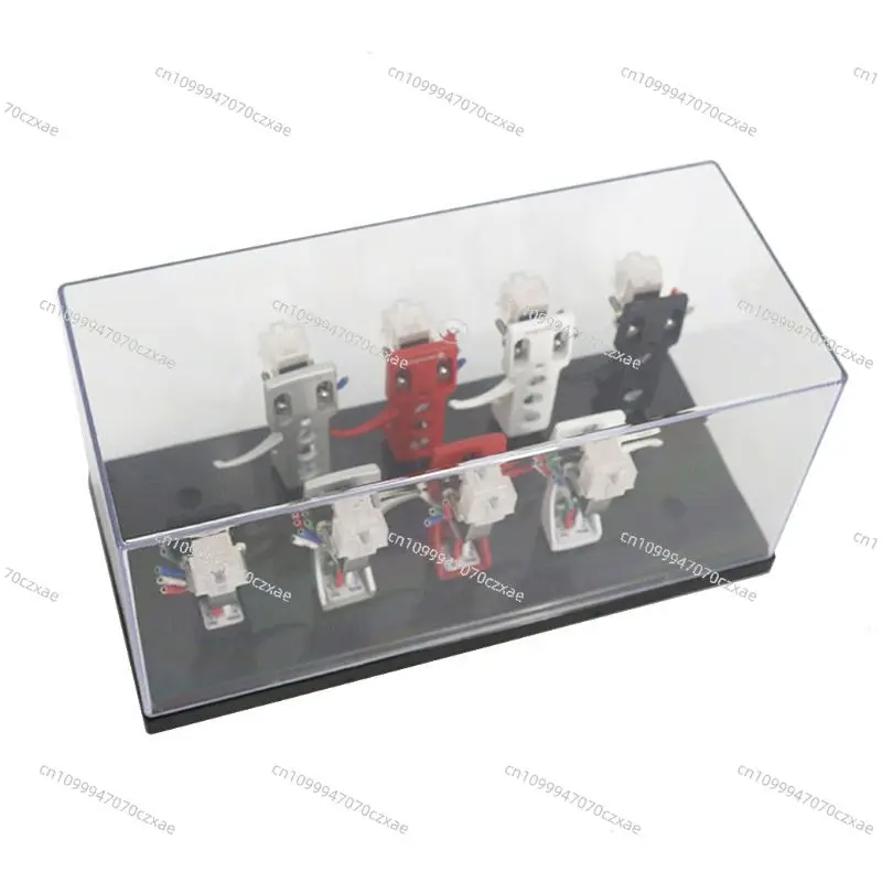 Vinyl Record Storage Box, Stylus Head Dust Cabinet