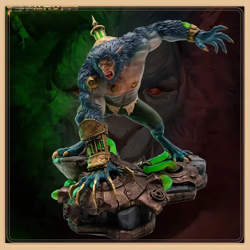 League LOL League Of Two Cities Warwick 1/7 Sculpture Game Peripheral Ornaments Figures