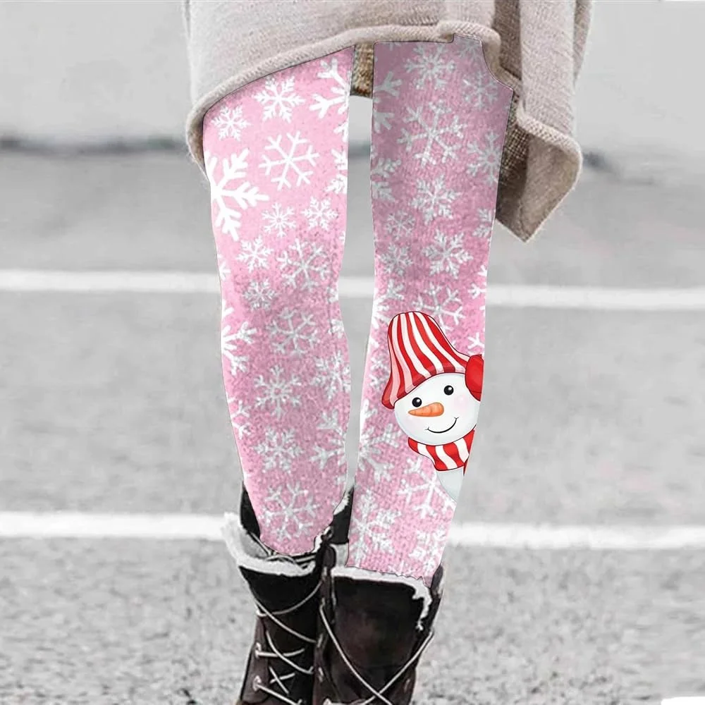 الخريف الشتاء عيد الميلاد طماق النساء طماق الموضة بسط الجوارب ضئيلة مثير اليوغا السراويل العصرية كول تجريب السراويل