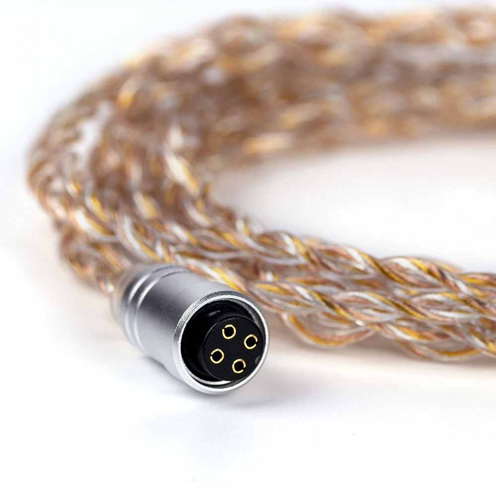 Tripowin Petrichor 26AWG Reemplazo mejorado Cable de audio HiFi desmontable balanceado 2,5 mm 3,5 mm 4,4 mm Mele Zonie Olina