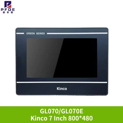 Kinco GL070 GL070E HMI Touch Screen 7 inch USB Host Ethernet Human Machine Interface Replace MT4434T MT4434TE