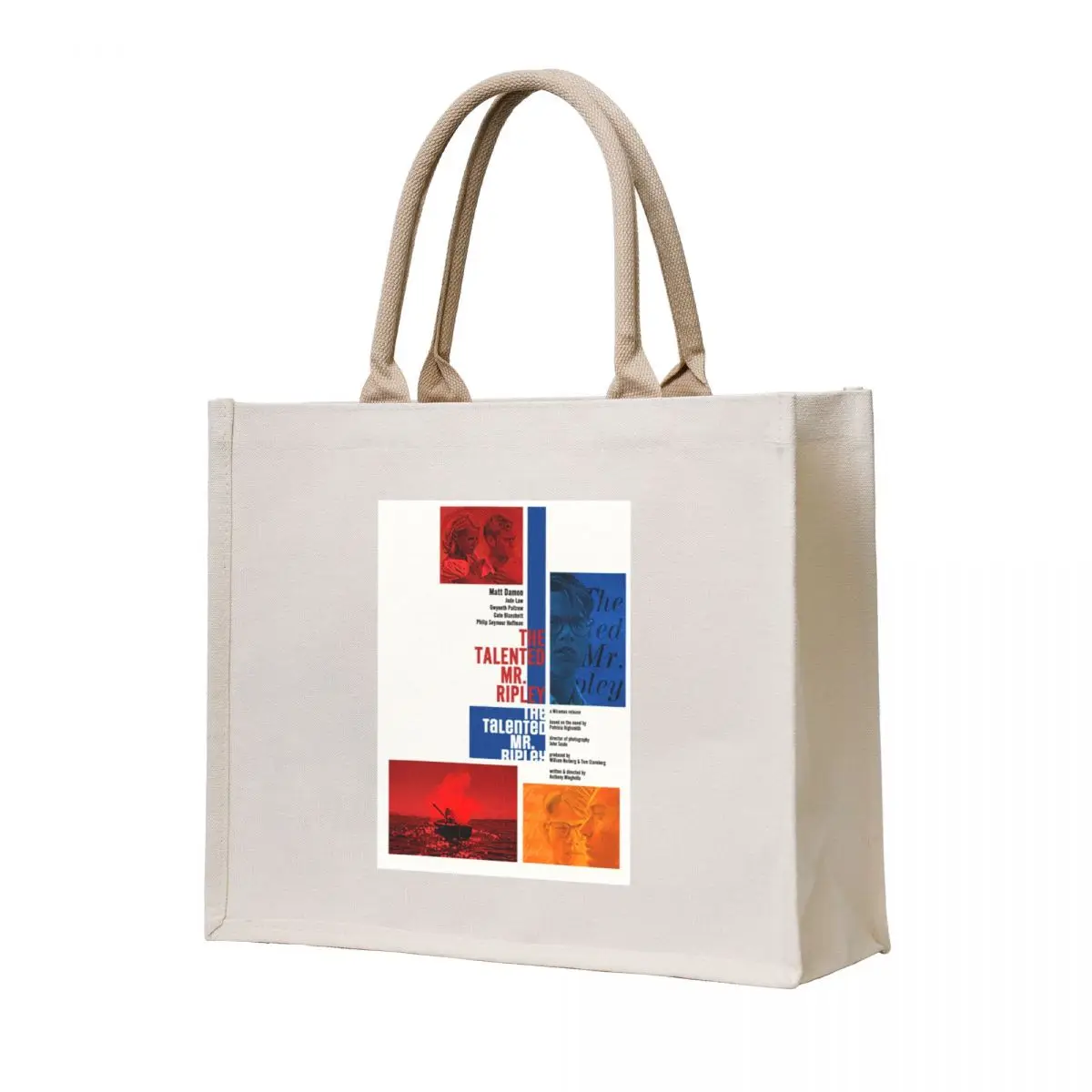 

The Talented Mr. Ripley (1999) - Movie poster design (style B) Tote Bag hand bags shopper bag women canvas