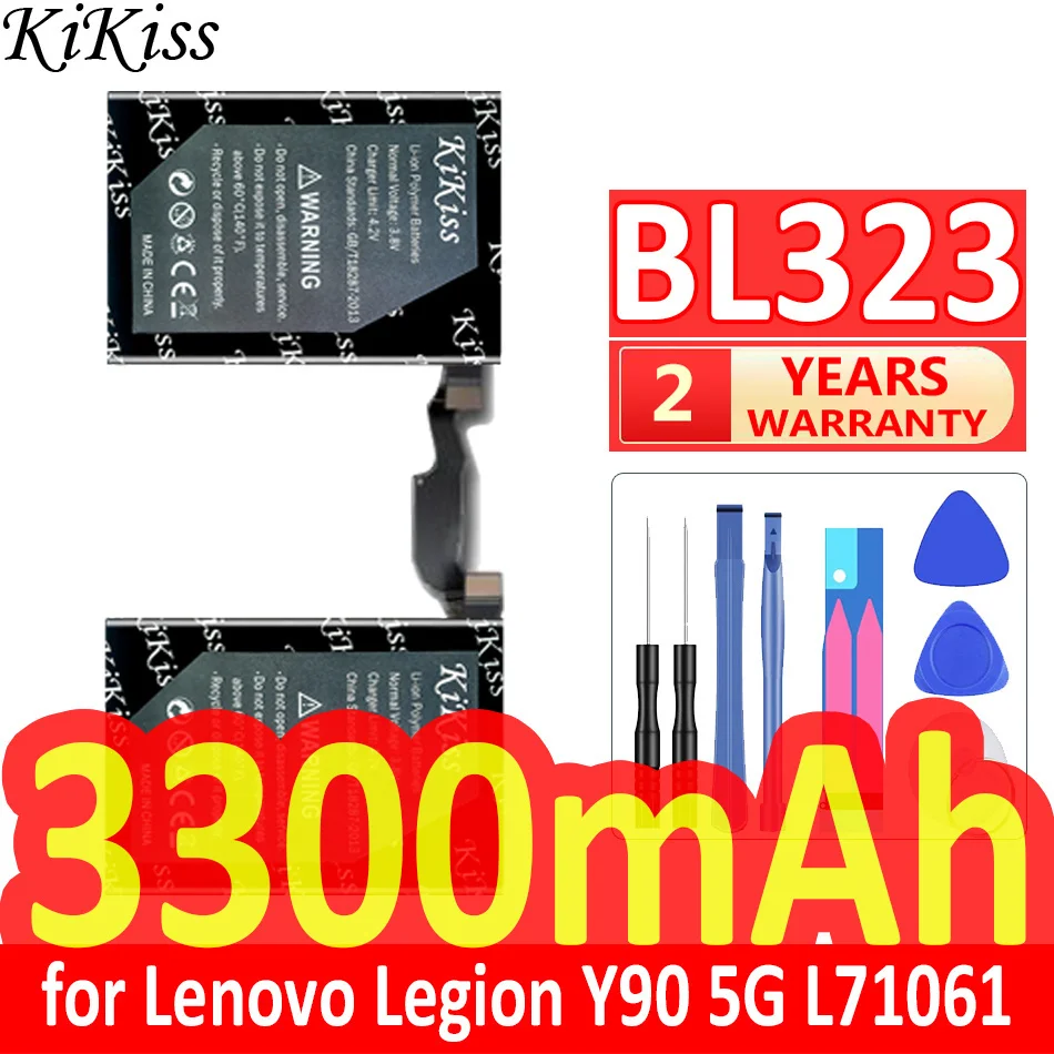 

3300mAh KiKiss Powerful Battery BL323 for Lenovo Legion Y90 5G L71061