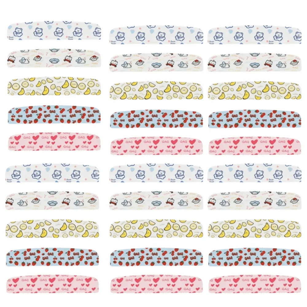 10/20/30Pcs Reusable Nose Lift Strips Adjustable Cute Design Nose Shaping Sticker Cuttable Cosmetic Tools Contouring Tools