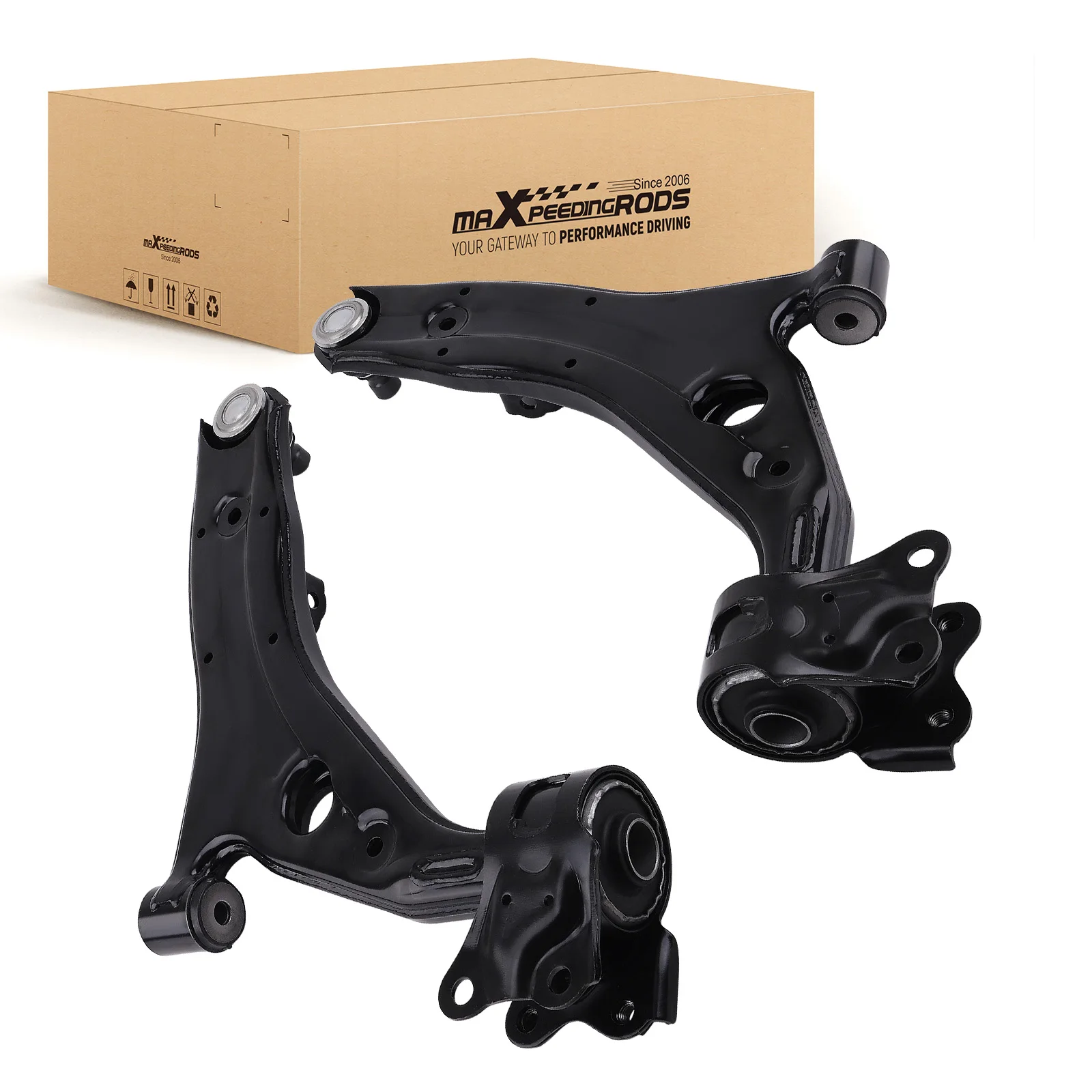 

Пара левых правых нижних рычагов передней подвески с шаровым шарниром для Ford Edge 07-14