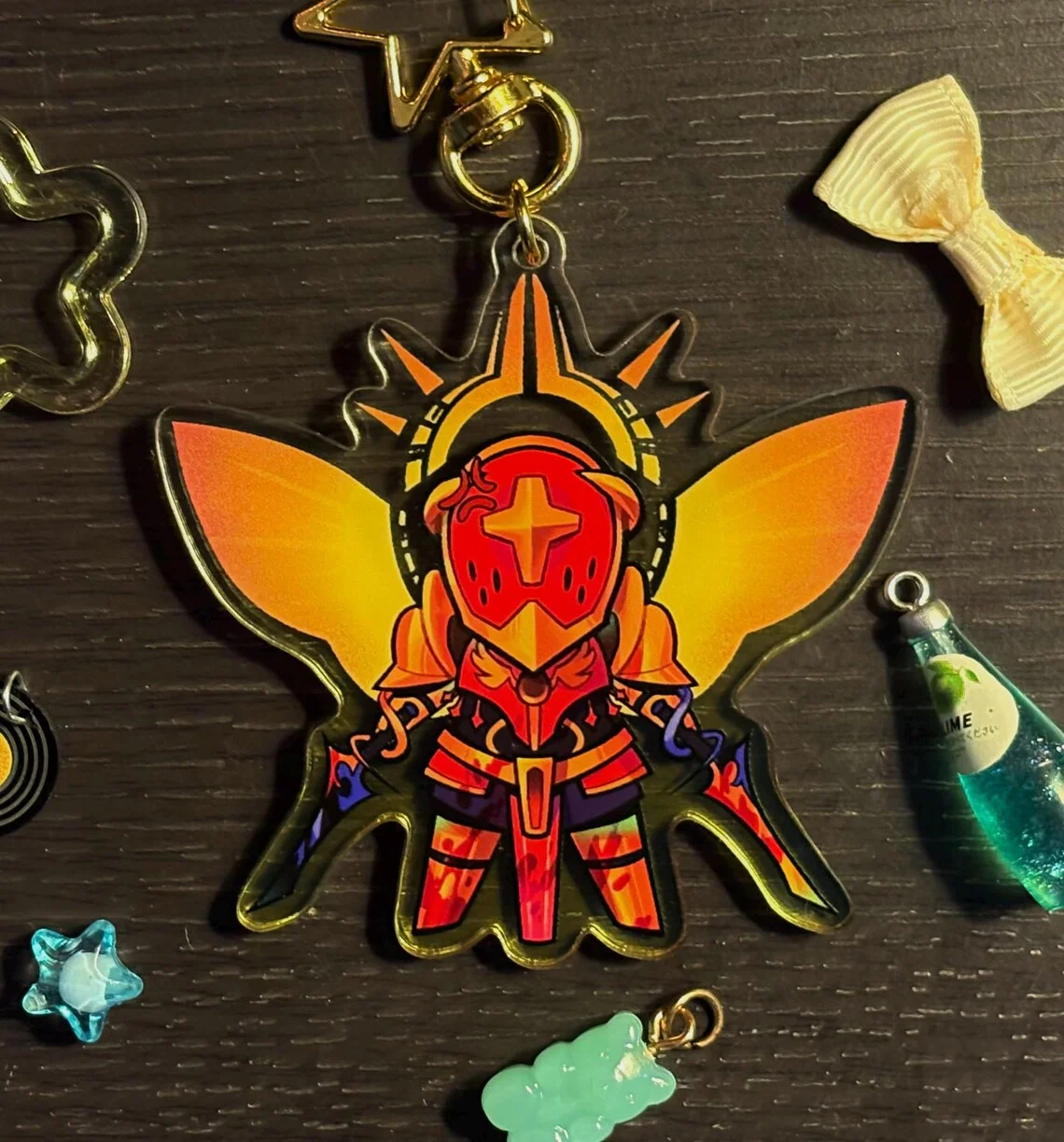 ULTRAKILL Gabriel Reversible Acrylic Keychain Charm 2