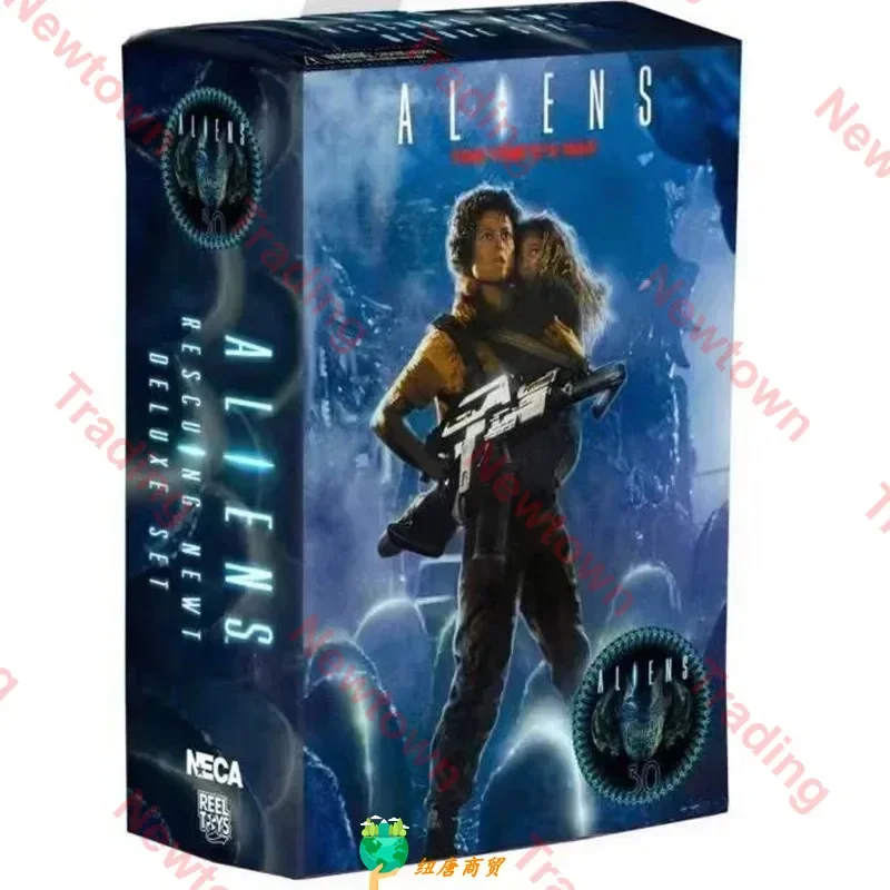 W magazynie Figurka akcji Lt Ellen Ripley Newt Giger Alien 2 Facehugger Alien Predator Series Figurka akcji Kolekcja zabawek Prezent