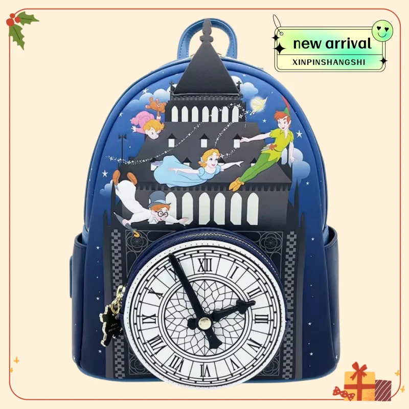 

New Genuine Peter And Wendy Anime Merchandise Cartoon Characters Backpack Fluorescence Design Holiday Gift In Stock ﻿