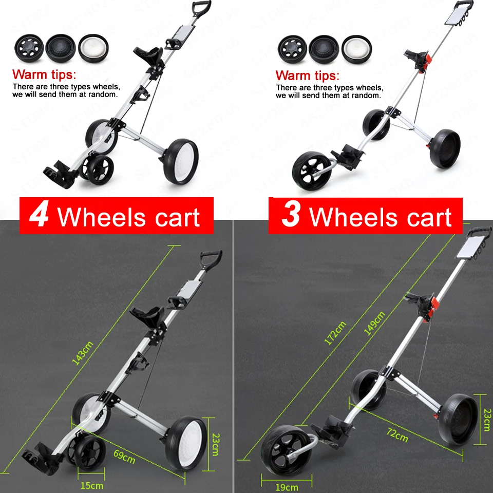 PGM-carrito de Golf plegable profesional para deportes al aire libre, viaje, aeropuerto, portaequipajes, carrito, suministros de herramientas de paso de Golf